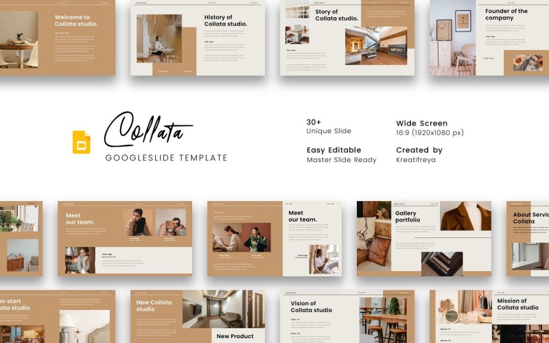 Collata – Business Google Slide Mall