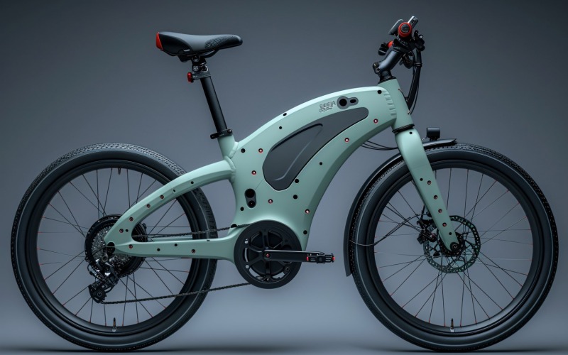 Bicicletas eléctricas E-Bikes, bicicletas de diseño minimalista y elegante 26