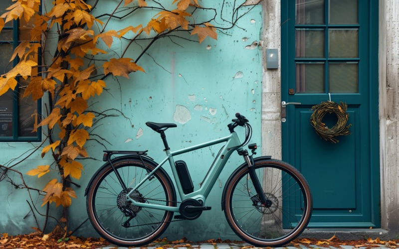 Elektriska elcyklar, cykel elegant minimalistisk design 08
