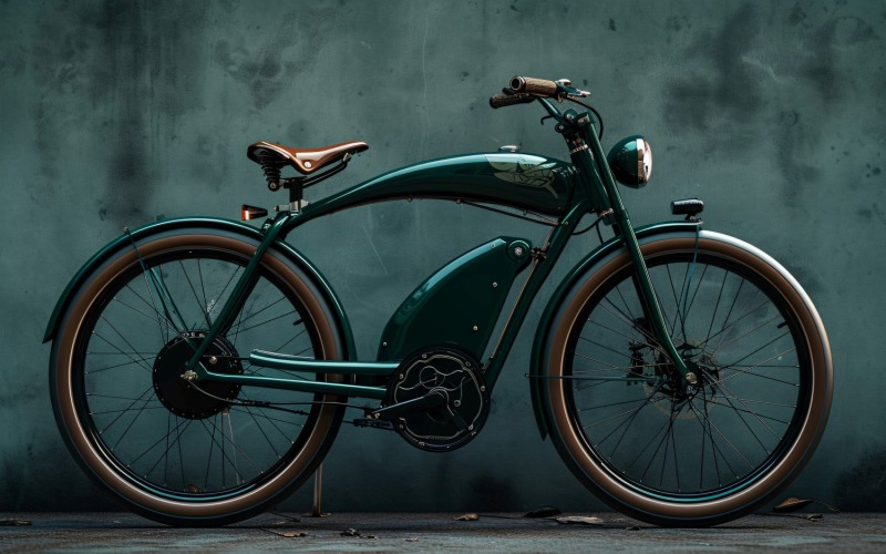 Elektriska elcyklar, cykelsnygg design 51