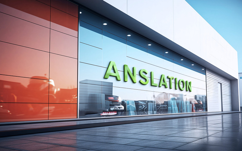 Realistische 3D-muurlogo-mockup psd-sjabloon