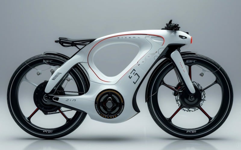 Bicicletas elétricas, design elegante para bicicletas 101