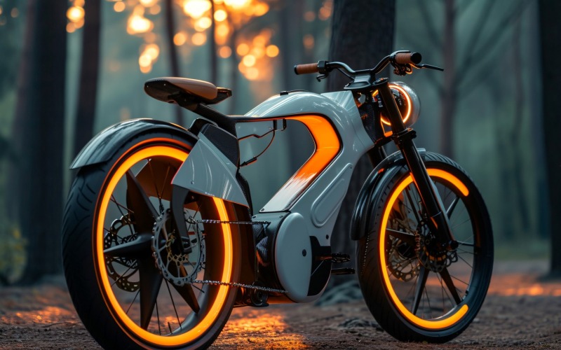 Bicicletas elétricas E-Bikes, Bicicleta Design minimalista elegante 108