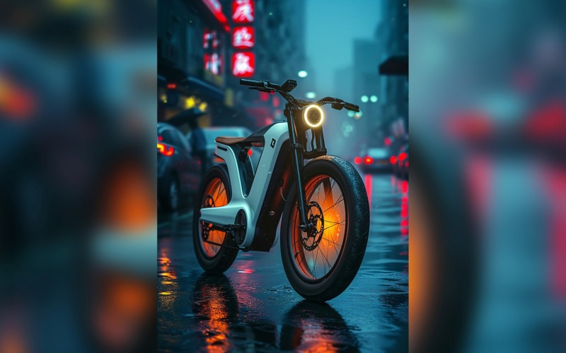 Bicicletas elétricas E-Bikes, Bicicleta Design minimalista elegante 114