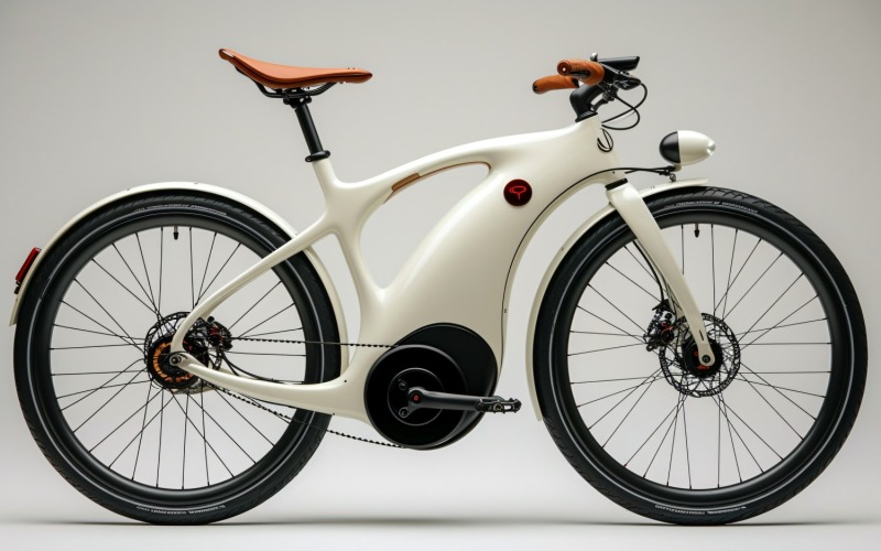 Elektrická elektrokola, jízdní kolo s elegantním minimalistickým designem 150