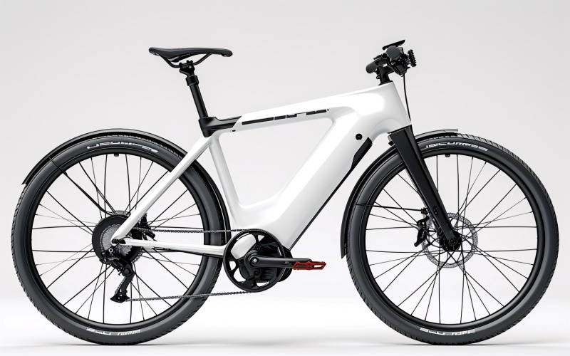 Elektriska elcyklar, cykel elegant minimalistisk design 138