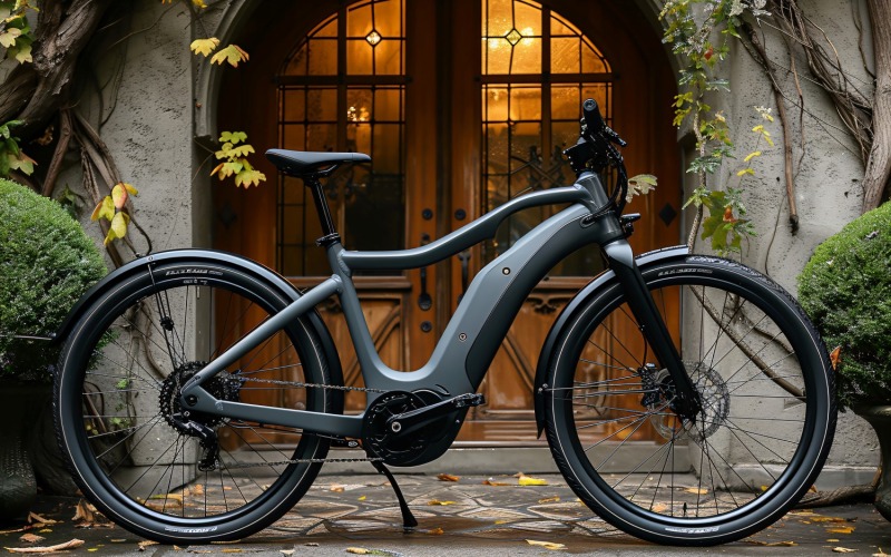 Elektriska elcyklar, cykel elegant minimalistisk design 70