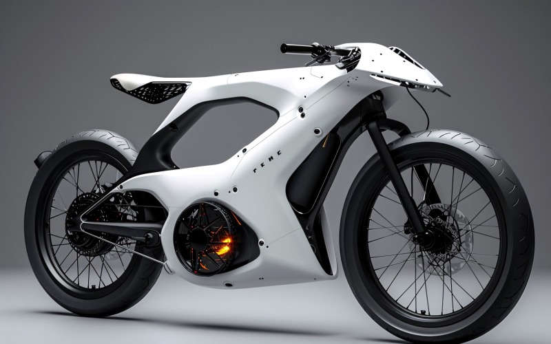 Elektriska elcyklar, cykel elegant minimalistisk design 84