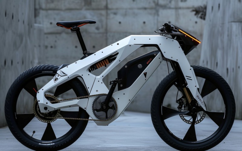 Elektriska elcyklar, cykelsnygg design 107