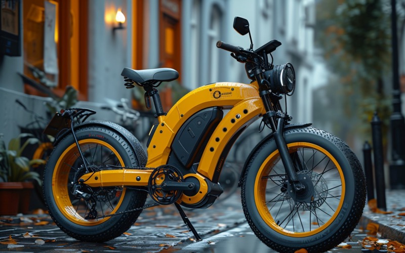Elektriska elcyklar, cykelsnygg design 123