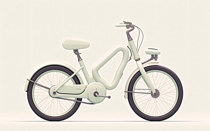 Elektromos e-kerékpárok, Kerékpár Elegáns Minimalista Design 200