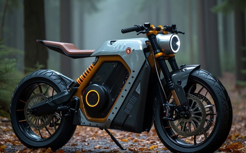 Bicicletas eléctricas, bicicletas de diseño elegante 281