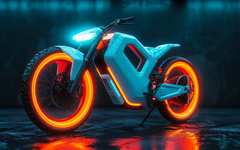 Elektriska elcyklar, cykel elegant minimalistisk design 214