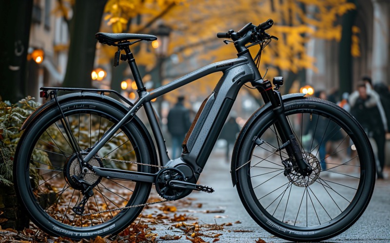Elektriska elcyklar, cykel elegant minimalistisk design 270