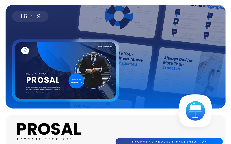 Prosal – Keynote-Vorlage für Projektvorschläge