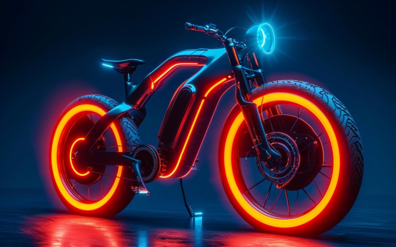 Vélos électriques, design élégant du vélo 223