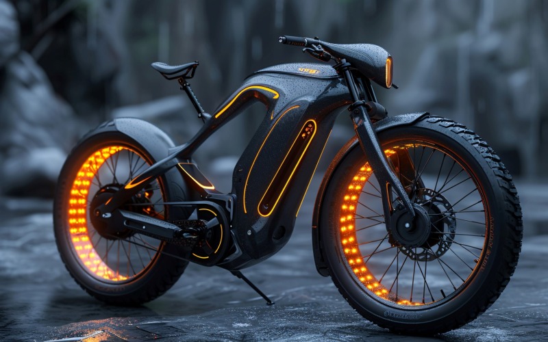 Vélos électriques, design élégant du vélo 245