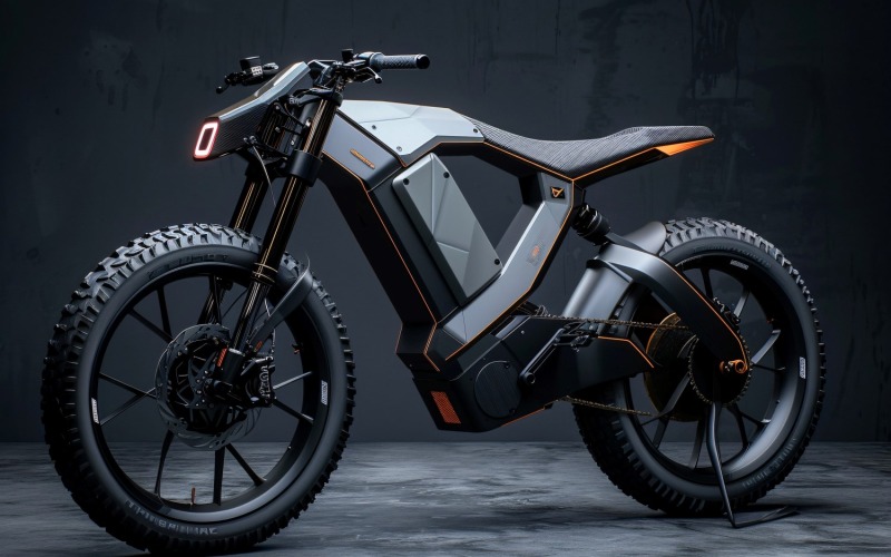 Elektriska elcyklar, cykel elegant minimalistisk design 294