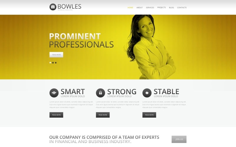 White Consulting Drupal Template