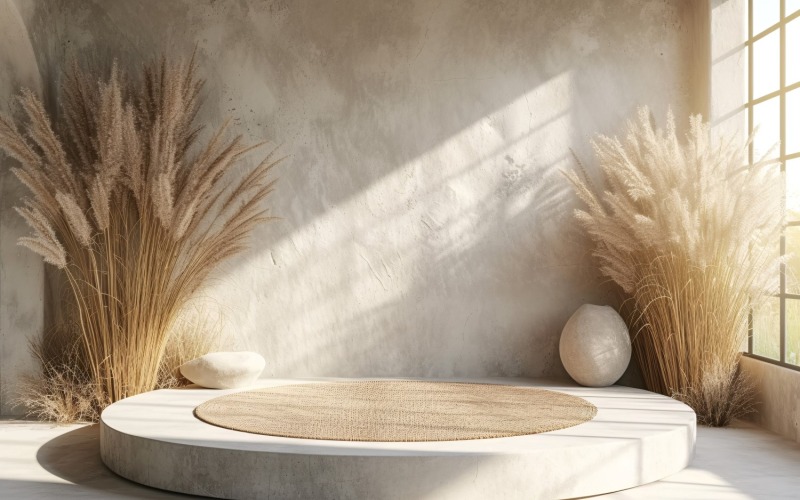 Podium för kosmetiska produkter Boho Style 150
