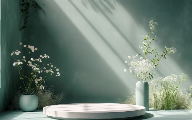 Podium för kosmetiska produkter Boho Style 67