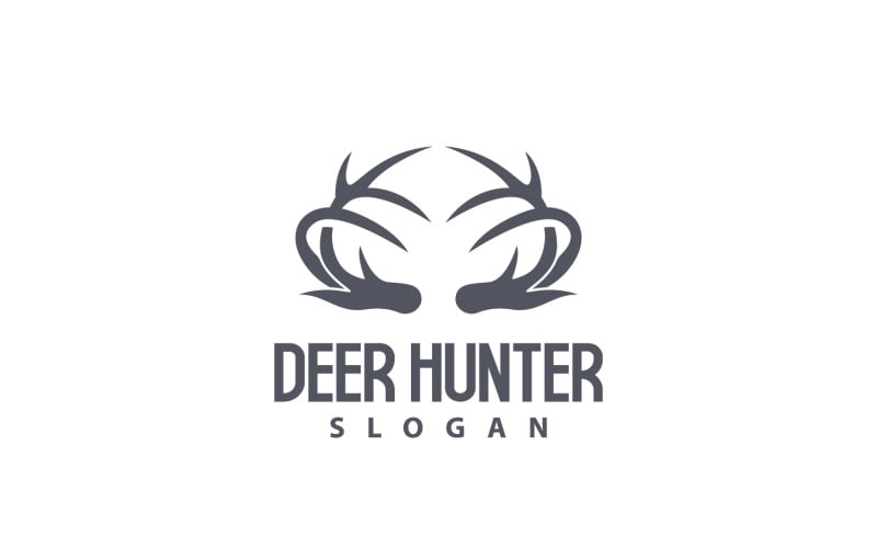 Deer Logo Deer Hunter Forest Animal V7