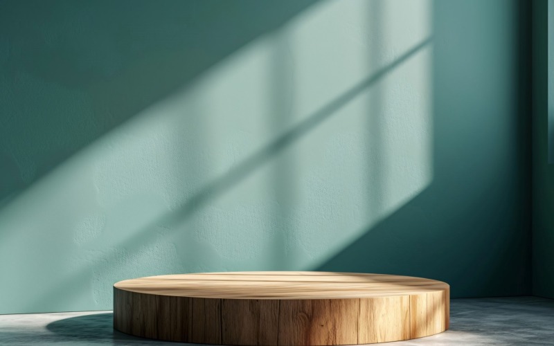 Kosmetik Produkt Podest Präsentation Holzpodest 190