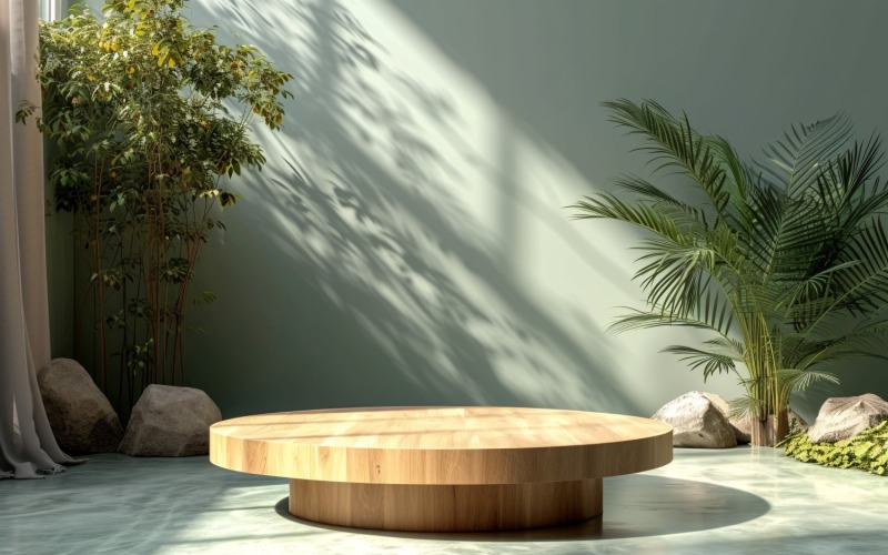 Pódio para vitrine de produtos cosméticos Boho Style 183