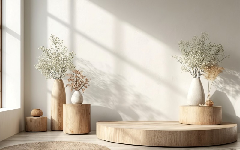 Podium för kosmetiska produkter Boho Style 254