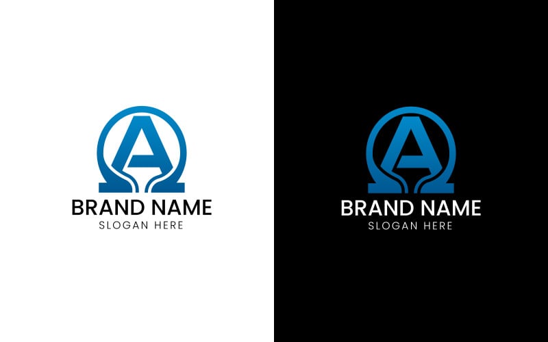 Lettre A logo de l'entreprise-08-300
