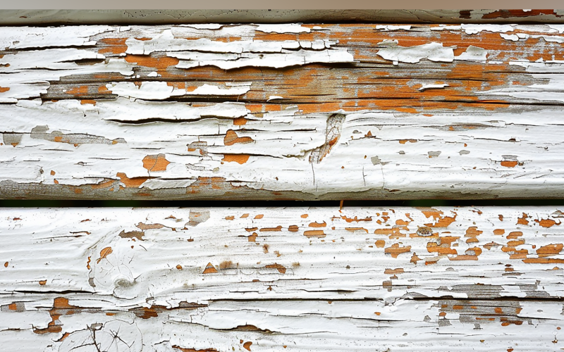 Şenlikli rustik beyaz ahşap masa. 21