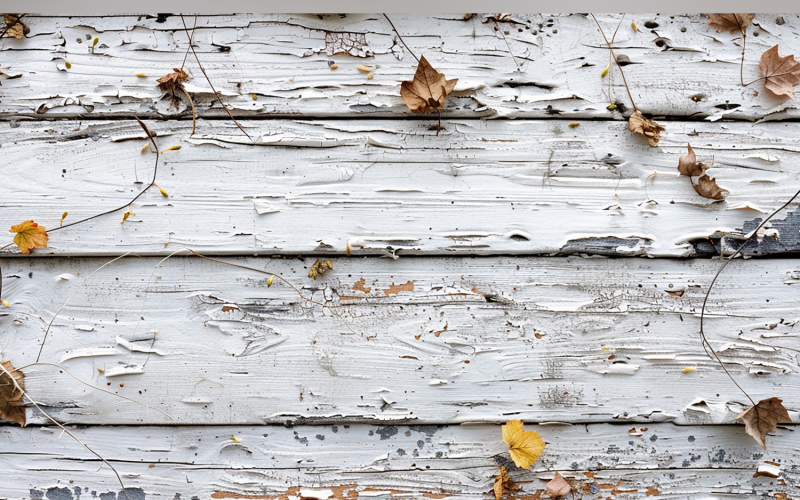 Décoration d'automne festive, feuilles, branches, table en bois rustique. 62