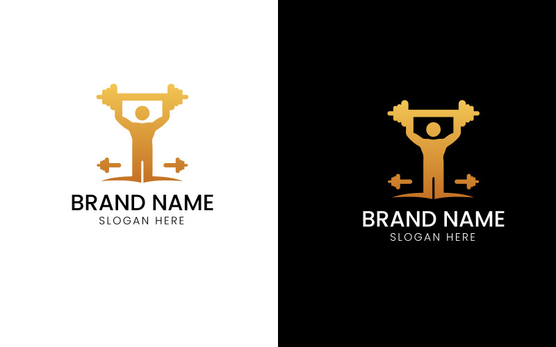 Logotipo de pesas fitness-08-302