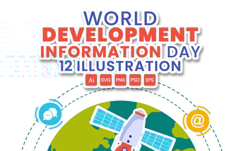 Иллюстрация к 12 Всемирному дню информации о развитии