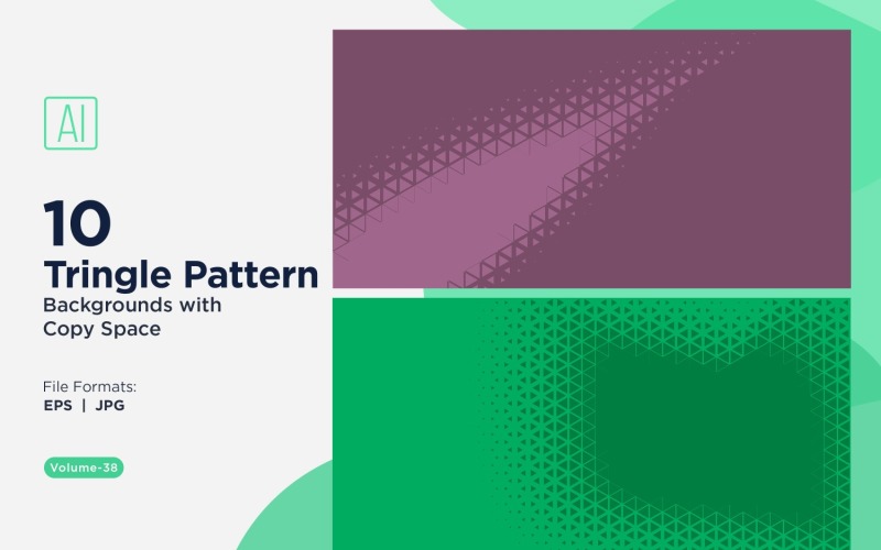 Motif de triangles dynamiques pour projets créatifs 38