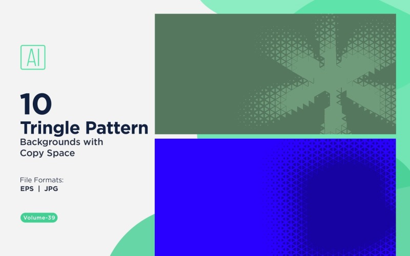 Motif de triangles dynamiques pour projets créatifs 39