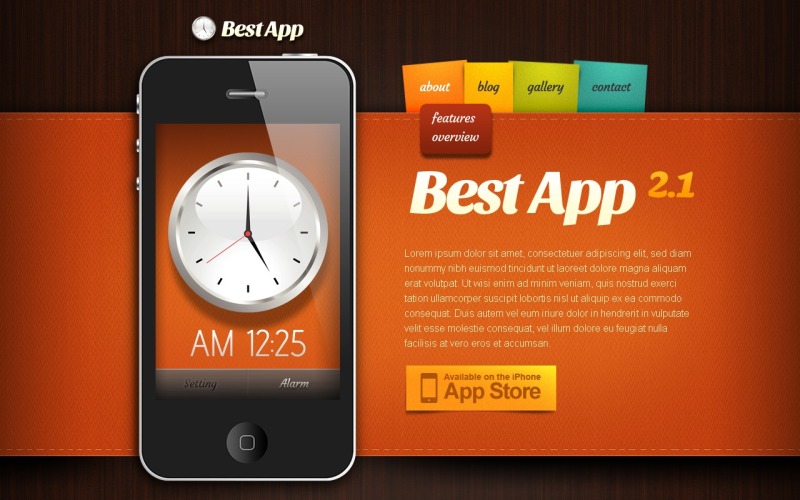 Drupal-sjabloon voor mobiele apps