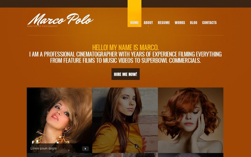 Fotograf Portfolio Drupal Mall