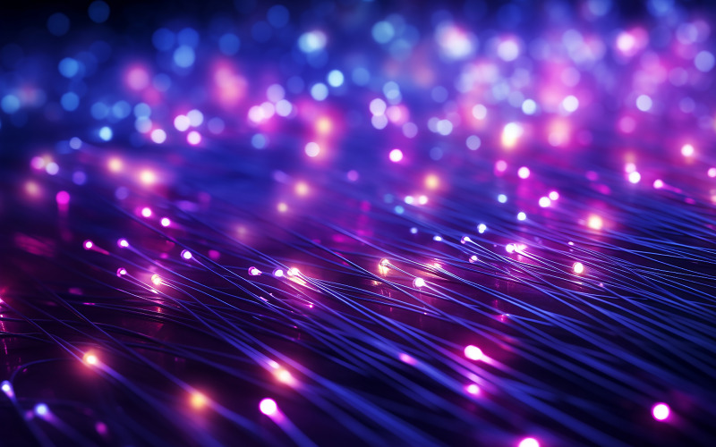 abstract close up fiber optics light for background