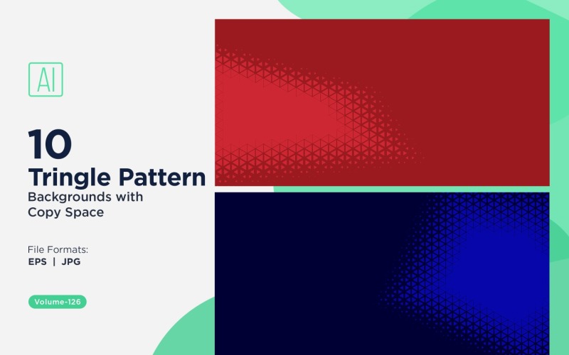 Динамичный узор треугольников фон для творческих проектов 126