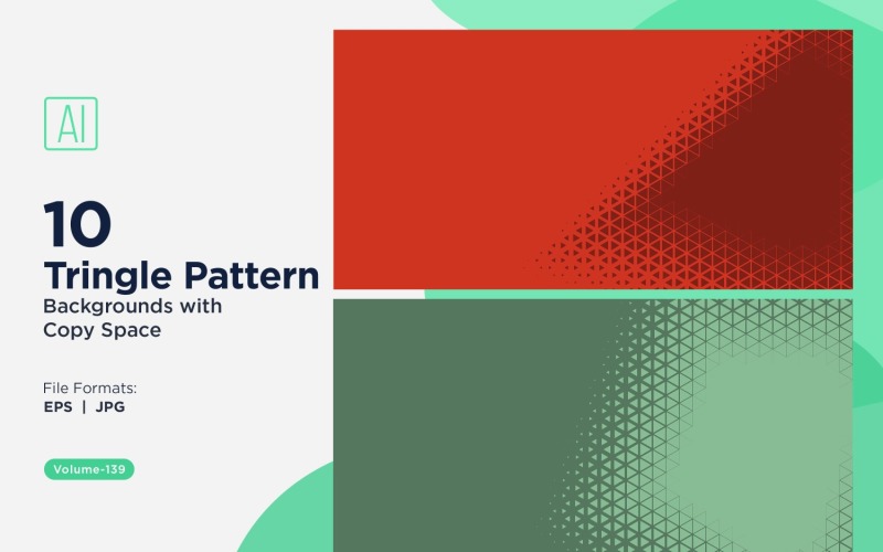 Motif de triangles dynamiques pour projets créatifs 139