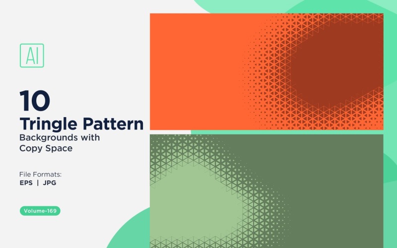 Motif de triangles dynamiques pour projets créatifs 169