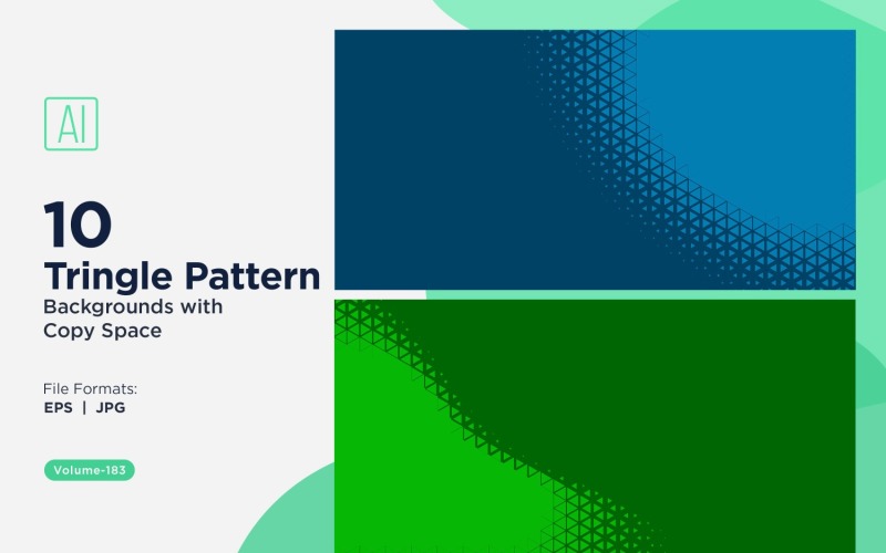 Motif de triangles dynamiques pour projets créatifs 183