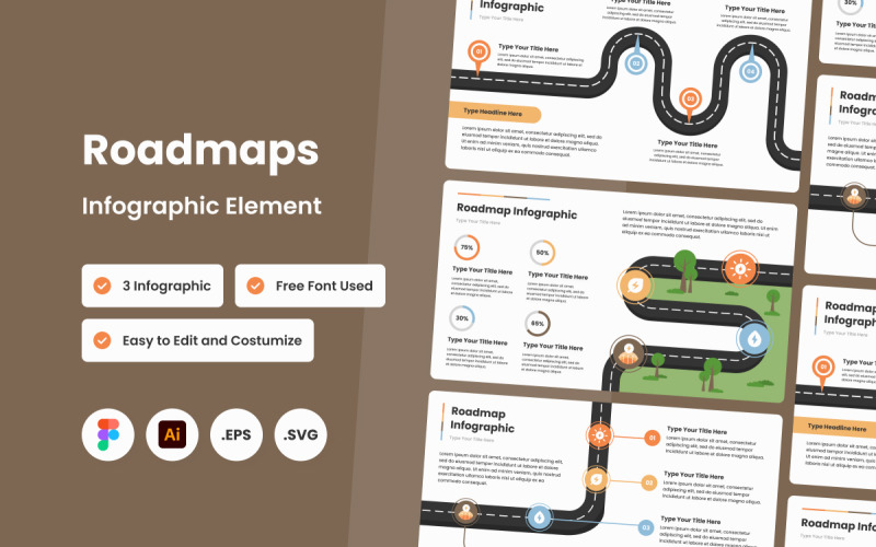 Roadmaps Infographic Mall V1