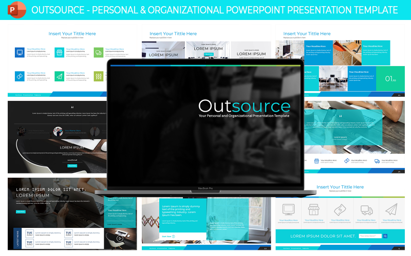 Outsource - Modello di presentazione personale e organizzativa