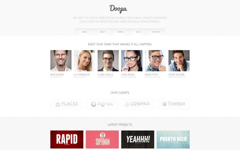 Outsourcing Company Drupal Template