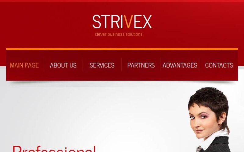 Templates CMS em HTML de Facebook para Sites de Consultoria №44489