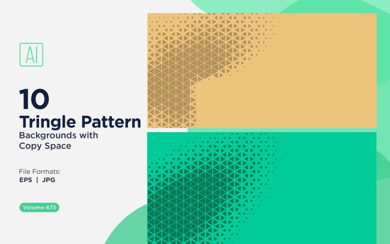 Fondo con patrón de triángulos dinámicos para proyectos creativos 673