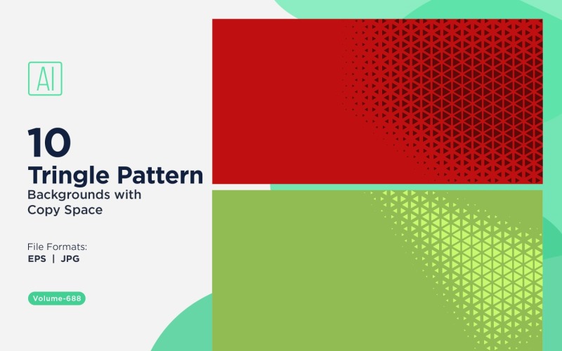 Фон візерунка динамічних трикутників для творчих проектів 688