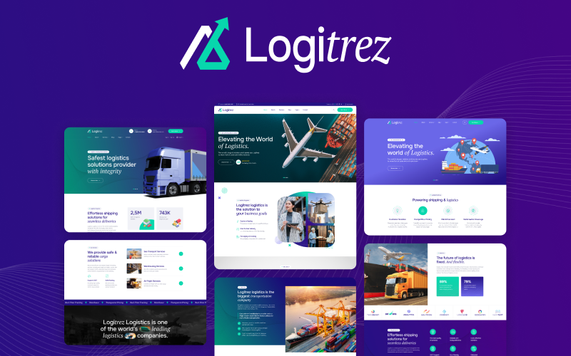 Ap Logitrez - Motyw Shopify dla usług logistycznych